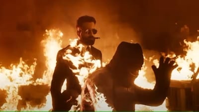 A still from Marco, India's most violent film. A still from Marco, India's most violent film.