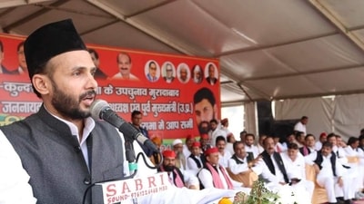 Samajwadi Party MP from Sambhal Zia Ur Rehman Barq. (@barq_zia/X) Samajwadi Party MP from Sambhal Zia Ur Rehman Barq. (@barq_zia/X)