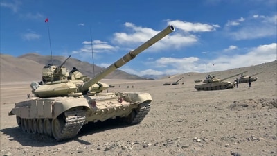 The disengagement began on October 23, two days after India and China announced a breakthrough in negotiations to resolve their stand-off in Depsang and Demchok. (ANI)