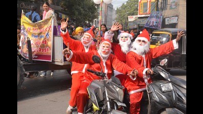 This year also saw a large rally being organised in Punjab to celebrate Christmas. According to the 2011 census, Punjab has 1.26% Christian population. The latest census (2021) is yet to be updated, but reports highlight rising conversion to Christianity over the past few years. In an evolving, porous world, faith conversions are not viewed in a negative light. (HT File) This year also saw a large rally being organised in Punjab to celebrate Christmas. According to the 2011 census, Punjab has 1.26% Christian population. The latest census (2021) is yet to be updated, but reports highlight rising conversion to Christianity over the past few years. In an evolving, porous world, faith conversions are not viewed in a negative light. (HT File)