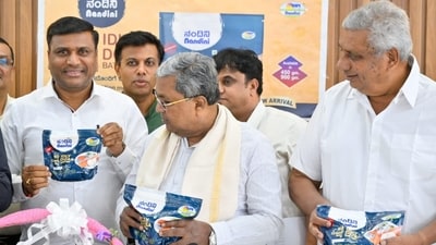 Launched by Karnataka CM Siddaramaiah, the Nandini idli-dosa batter is enriched with whey protein, set to hit the shelves of Bengaluru from December 26, said KMF in a statement.