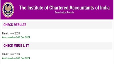 ICAI CA November Final Result 2024 declared at icai.nic.in, here’s how to check ICAI CA November Final Result 2024 declared at icai.nic.in, here’s how to check