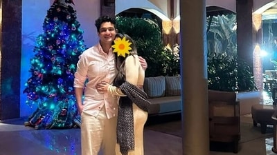 Popular YouTuber and podcaster Ranveer Allahbadia with girlfriend (Instagram/beerbiceps) Popular YouTuber and podcaster Ranveer Allahbadia with girlfriend (Instagram/beerbiceps)