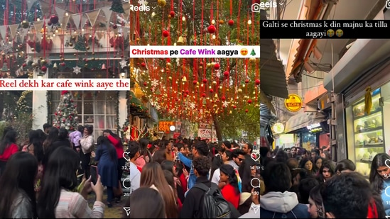 Delhiites complained that the crowds were so much that they didn't get any space to sit