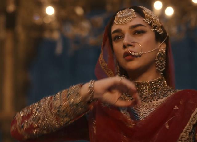 Aditi Rao Hydari played Bibbojaan in the Netflix series set in Lahore. Aditi Rao Hydari played Bibbojaan in the Netflix series set in Lahore.