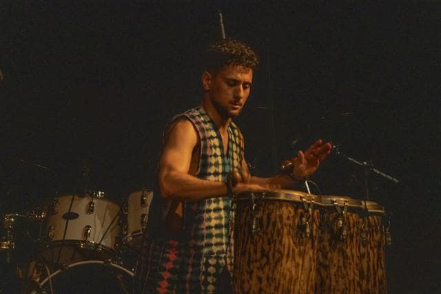 The notable international performers included Canada-based drummer Elli Miller-Maboungou (Jodhpur RIFF/OIJO) The notable international performers included Canada-based drummer Elli Miller-Maboungou (Jodhpur RIFF/OIJO)