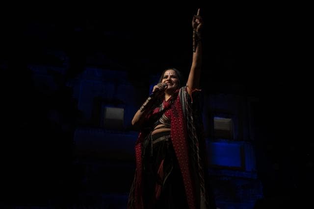 Sona Mohapatra crooned the most beautiful Sambalpuri folk songs (Jodhpur RIFF/OIJO) Sona Mohapatra crooned the most beautiful Sambalpuri folk songs (Jodhpur RIFF/OIJO)