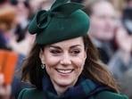 Catherine, Princess of Wales, smiles as she walks to attend the Royal Family's Christmas Day service at St. Mary Magdalene's church, as the Royals take residence at the Sandringham estate in eastern England, Britain December 25, 2024. REUTERS/Toby Melville