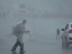 Delhi weather: The IMD said the rain started in Delhi-NCR around 2:30 am. Delhi weather: The IMD said the rain started in Delhi-NCR around 2:30 am.
