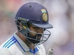 India captain Rohit Sharma walks off the field after getting dismissed during Day 2 of the fourth Test against Australia. (AP) India captain Rohit Sharma walks off the field after getting dismissed during Day 2 of the fourth Test against Australia. (AP)