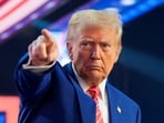 U.S. President-elect Donald Trump gestures at Turning Point USA's AmericaFest in Phoenix, Arizona, U.S., December 22, 2024. (File)
