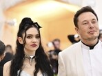 Grimes, left, and Elon Musk at the 2018 Met Gala in New York.