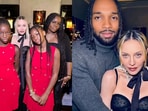 Madonna, 66, shared rare festive photos with all of her daughters and her 28-year-old boyfriend Akeem Morris on Instagram