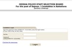 SSB Odisha has released the Odisha Police Constable answer key (Official website, screenshot)