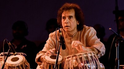 Indian musician, percussionist and tabla master Zakir Hussain passed away in San Francisco on December 15, 2024, at the age of 73. In March 2024, Zakir Hussain, a master of the tabla, became the first Indian to win three Grammy Awards in a single night. (PTI) Indian musician, percussionist and tabla master Zakir Hussain passed away in San Francisco on December 15, 2024, at the age of 73. In March 2024, Zakir Hussain, a master of the tabla, became the first Indian to win three Grammy Awards in a single night. (PTI)