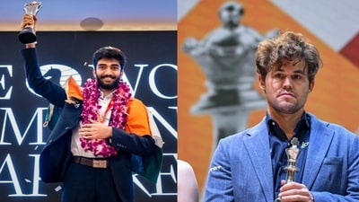 D Gukesh publicly challenged Magnus Carlsen once again. D Gukesh publicly challenged Magnus Carlsen once again.