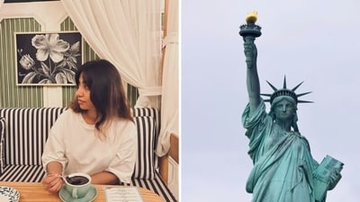 An Indian passport holder’s post about investing in a 10-year US visa has gone viral. (X/@markmeyourze, Unsplash/jmayobres) An Indian passport holder’s post about investing in a 10-year US visa has gone viral. (X/@markmeyourze, Unsplash/jmayobres)