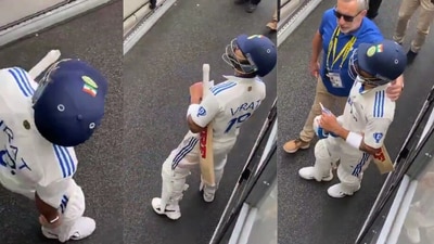 Virat Kohli was provoked after someone from the Aussie crowd said something to Kohli while booing him