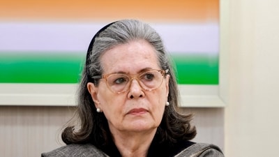 Congress Parliamentary Party chairperson Sonia Gandhi during the Congress Working Committee (CWC) meeting convened to pay tribute to former Prime Minister Dr Manmohan Singh, in New Delhi on Friday. (ANI Photo) Congress Parliamentary Party chairperson Sonia Gandhi during the Congress Working Committee (CWC) meeting convened to pay tribute to former Prime Minister Dr Manmohan Singh, in New Delhi on Friday. (ANI Photo)