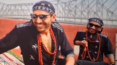 Kartik Aaryan as Rooh Baba in Bhool Bhulaiyaa 3 Kartik Aaryan as Rooh Baba in Bhool Bhulaiyaa 3