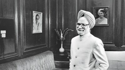 Manmohan Singh, then India’s finance minister, in a photo from October 24, 1991. (HT Archive) (HT_PRINT) Manmohan Singh, then India’s finance minister, in a photo from October 24, 1991. (HT Archive) (HT_PRINT)