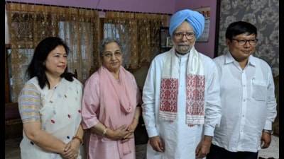 Manmohan Singh and his wife, Gursharan Kaur, were enlisted as voters in Guwahati. (Sourced) Manmohan Singh and his wife, Gursharan Kaur, were enlisted as voters in Guwahati. (Sourced)