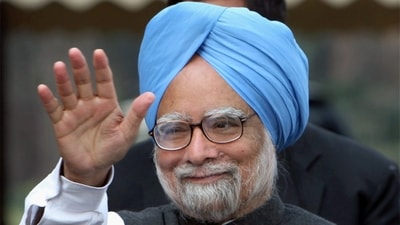 Manmohan Singh died at New Delhi's AIIMS on Thursday night. (PTI File) Manmohan Singh died at New Delhi's AIIMS on Thursday night. (PTI File)