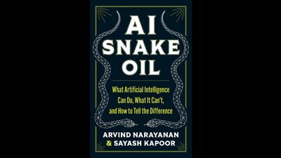 On how AI technology is still immature at best, and highly unreliable too. (Princeton University Press) On how AI technology is still immature at best, and highly unreliable too. (Princeton University Press)