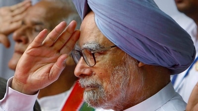 In this August 15, 2013, file photo, then PM Manmohan Singh during the 67th Independence Day celebration in New Delhi. (PTI) In this August 15, 2013, file photo, then PM Manmohan Singh during the 67th Independence Day celebration in New Delhi. (PTI)