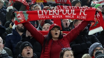 Liverpool fans in the stands before the match REUTERS/David Klein (REUTERS)
