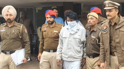 Serial killer Ram Saroop was arrested on December 23 (X/@RupnagarPolice) Serial killer Ram Saroop was arrested on December 23 (X/@RupnagarPolice)