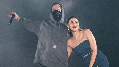 Alan Walker and Alia Bhatt Alan Walker and Alia Bhatt