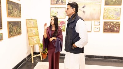 Aekam and Sachin Pilot