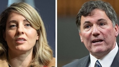 For the discussions this week, Dominic LeBlanc, the new finance minister, and Mélanie Joly, the foreign minister, will go to Palm Beach, Florida on Thursday, according to LeBlanc spokesperson Jean-Sébastien Comeau. (AFP) For the discussions this week, Dominic LeBlanc, the new finance minister, and Mélanie Joly, the foreign minister, will go to Palm Beach, Florida on Thursday, according to LeBlanc spokesperson Jean-Sébastien Comeau. (AFP)
