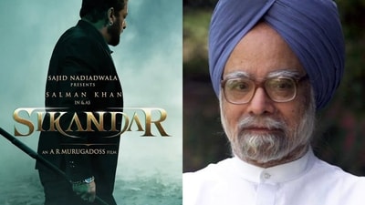 Salman Khan's Sikander poster; Late PM Manmohan Singh Salman Khan's Sikander poster; Late PM Manmohan Singh