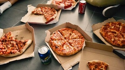 Indians ordered over 5.8 crore pizzas through Zomato in 2024. Indians ordered over 5.8 crore pizzas through Zomato in 2024.