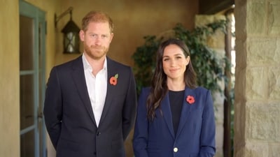 Prince Harry reminisces about his Christmas at Sandringham while opting for a California celebration with Meghan. (The Archewell Foundation)