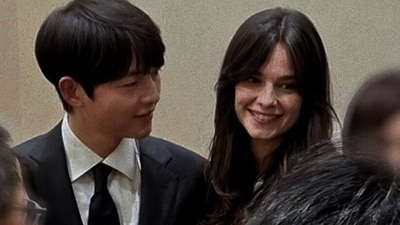 Song Joong Ki and wife Katy Louise Saunders Song Joong Ki and wife Katy Louise Saunders