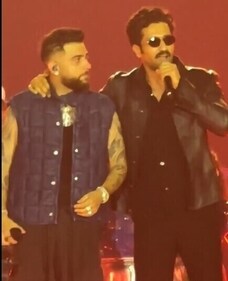 Karan Aujla and Vicky Kaushal Karan Aujla and Vicky Kaushal