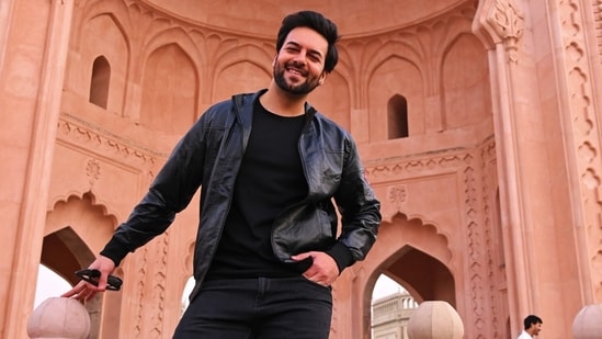 Actor Sanjay Gagnani in Lucknow