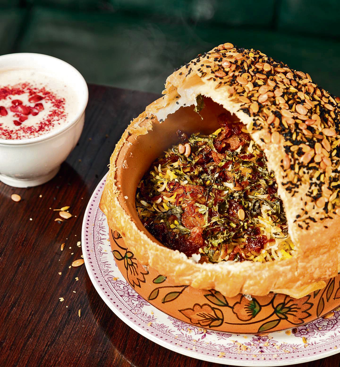 Biryani made with muntjac, a small wild deer. Biryani made with muntjac, a small wild deer.