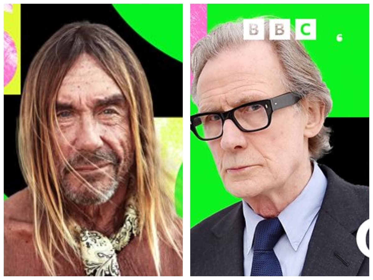 Iggy Pop and Bill Nighy. Iggy Pop and Bill Nighy.
