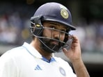 India's Rohit Sharma prepares to bat on the second day of the fourth cricket Test match between Australia and India at the Melbourne Cricket Ground (MCG) India's Rohit Sharma prepares to bat on the second day of the fourth cricket Test match between Australia and India at the Melbourne Cricket Ground (MCG)