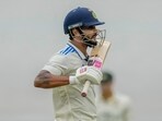 Cricketer Nitish Kumar Reddy celebrated his maiden fifty during play on the third day of the fourth cricket test between Australia and India at the Melbourne Cricket Ground. Cricketer Nitish Kumar Reddy celebrated his maiden fifty during play on the third day of the fourth cricket test between Australia and India at the Melbourne Cricket Ground.