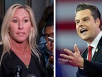 Marjorie Taylor Greene and Matt Gaetz have called on Congress to release the names of lawmakers who have used taxpayer funds to settle sexual harassment claims Marjorie Taylor Greene and Matt Gaetz have called on Congress to release the names of lawmakers who have used taxpayer funds to settle sexual harassment claims