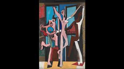 Agony and ecstasy are reflected in Pablo Picasso’s The Three Dancers; 1925. Agony and ecstasy are reflected in Pablo Picasso’s The Three Dancers; 1925.