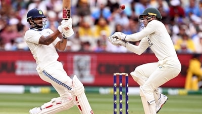 India posted 358/9 in 116 overs at Stumps, and trail by 116 runs. (AFP) India posted 358/9 in 116 overs at Stumps, and trail by 116 runs. (AFP)
