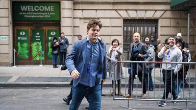 Carlsen walks out of tournament on Day 2 of the rapid event (X/Fide) Carlsen walks out of tournament on Day 2 of the rapid event (X/Fide)