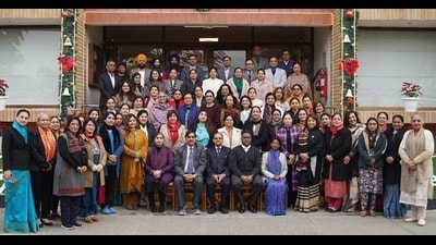Intensive training sessions during the programme were led by some of the most experienced and accomplished trainers. (HT Photo)