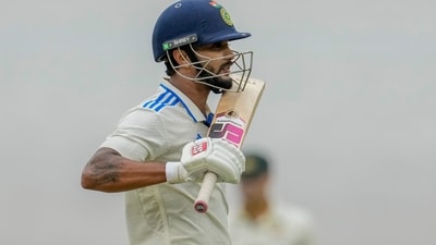 Cricketer Nitish Kumar Reddy celebrated his maiden fifty during play on the third day of the fourth cricket test between Australia and India at the Melbourne Cricket Ground. (AP/PTI) Cricketer Nitish Kumar Reddy celebrated his maiden fifty during play on the third day of the fourth cricket test between Australia and India at the Melbourne Cricket Ground. (AP/PTI)